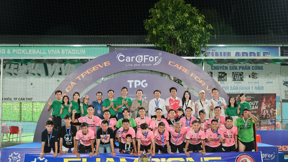 Lộc Phát Phúc là Nhà vô địch KV Cần Thơ