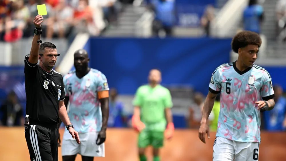 Witsel trong màu áo tuyển Bỉ ở World Cup