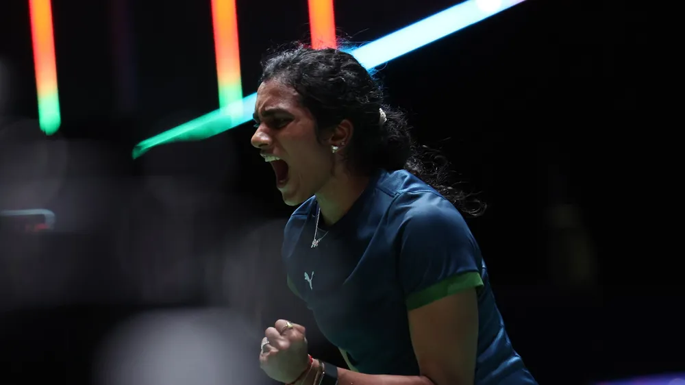 PV Sindhu ở giải Nhật Bản mở rộng mới đây (Ảnh: THX)