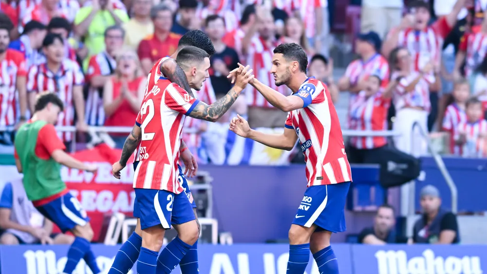 Atletico thắng 10 cầu thủ Real 2-1 (Ảnh: THX)