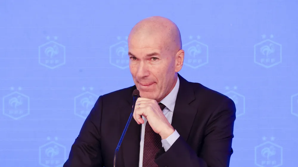 Zidane trong lần ra mắt tuyển Pháp sau World Cup 2026 (Ảnh: THX)