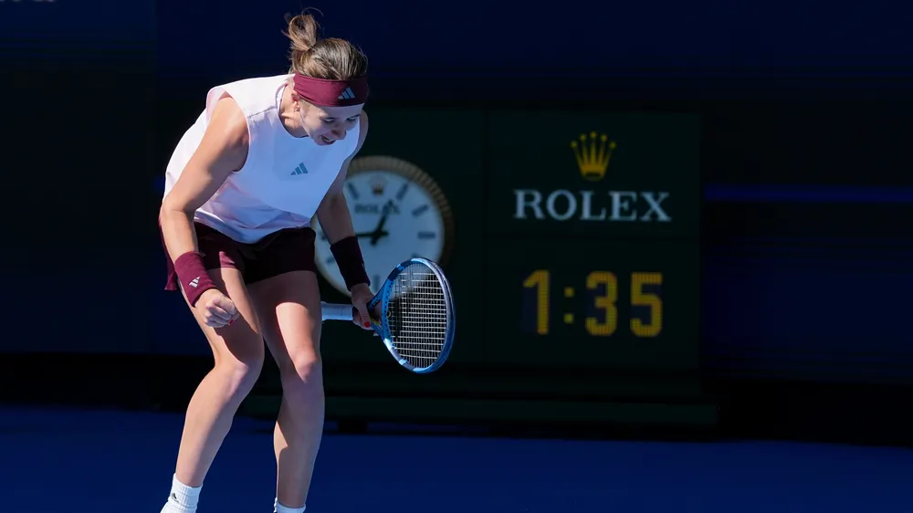 Bartunkova đang chơi rất hay ở China Open (Ảnh: THX)