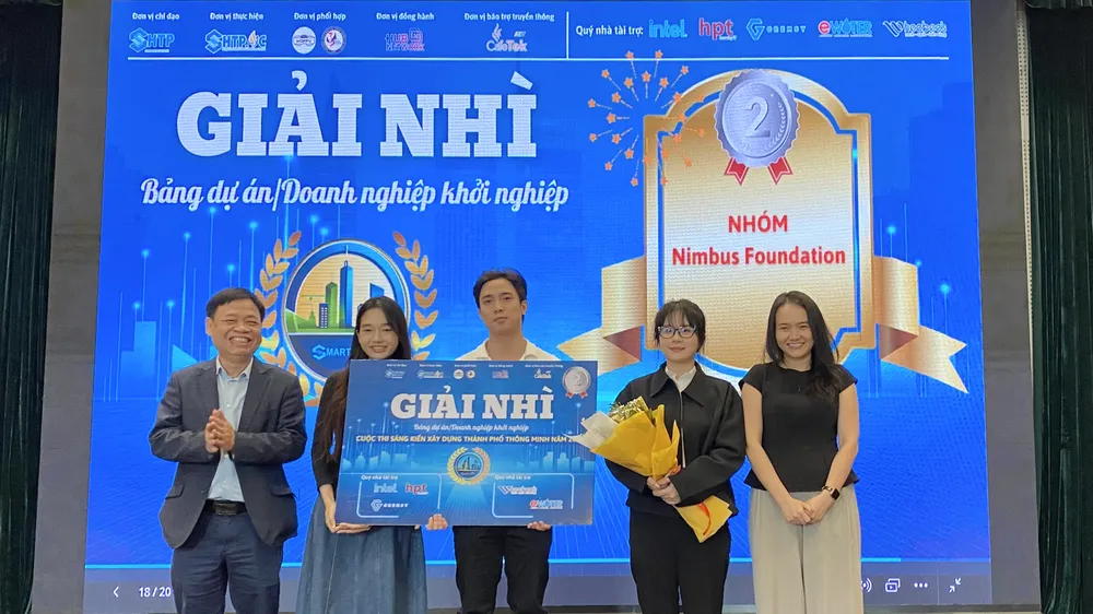 Trao giải cuộc thi Sáng kiến xây dựng thành phố thông minh - Smart City 2025
