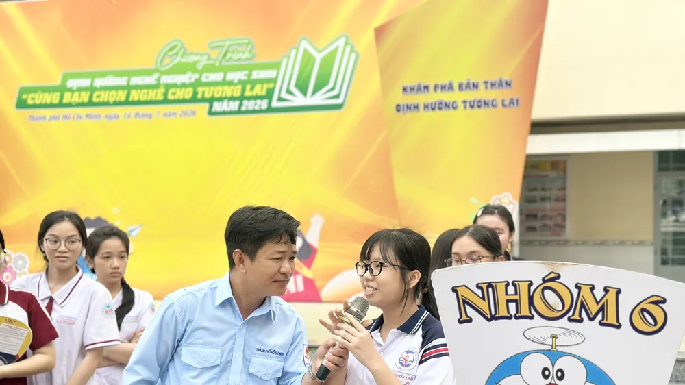 Hơn 2.000 học sinh TPHCM được tư vấn, định hướng nghề nghiệp