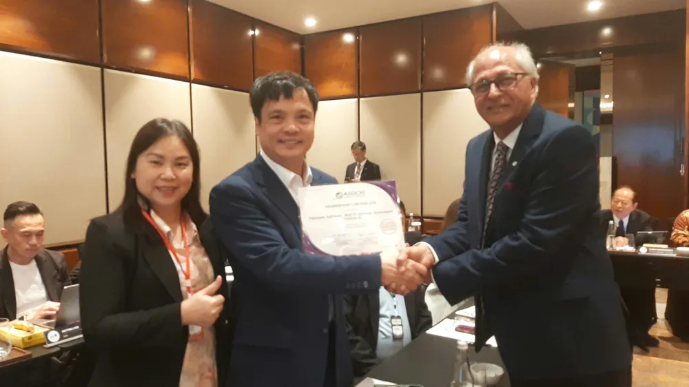 Chủ tịch VINASA Nguyễn Văn Khoa tiếp tục giữ chức Phó Chủ tịch ASOCIO