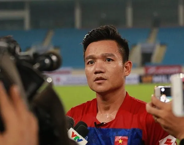Đội phó Đinh Thanh Trung đã tập luyện cùng ĐTVN. Ảnh: MINH HOÀNG