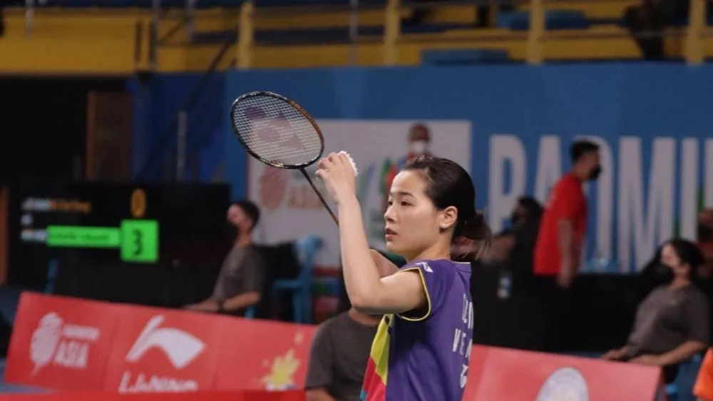 Thuỳ Linh đã có chiến thắng ấn tượng ở vòng 1 giải vô địch thế giới 2022. Ảnh: T.LINH