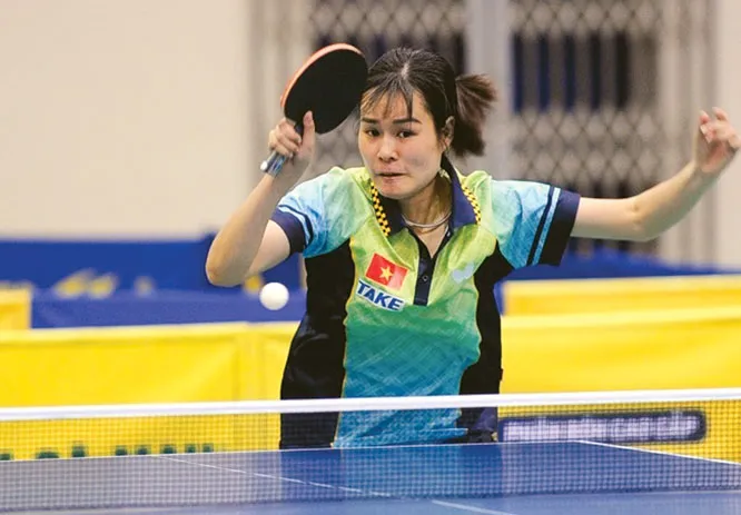 Nguyễn Thị Nga đã có chức vô địch tại giải các CLB Hà Nội năm nay. Ảnh: Q.THÁI