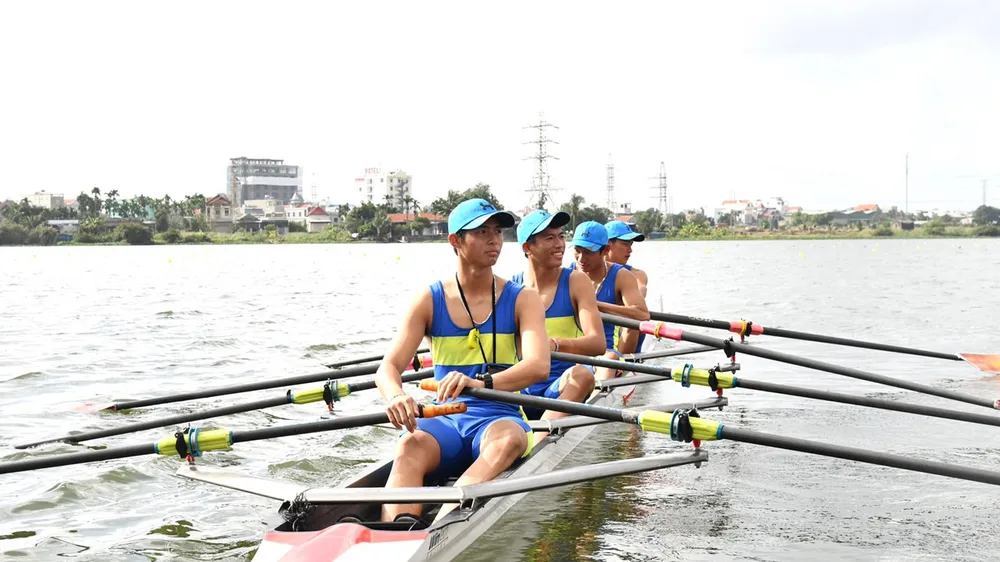Các tay chèo rowing đã có thêm những tấm HCV quan trọng. Ảnh: ĐTVN