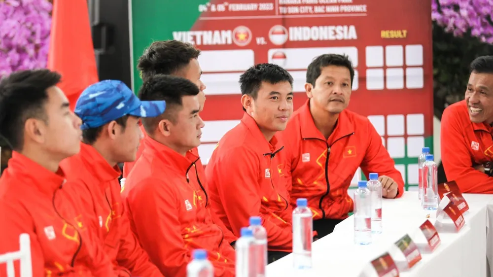 Lần tập trung thi đấu tại Bắc Ninh vừa qua liệu có là lần cuối Lý Hoàng Nam khoác áo đội tuyển quốc gia trong năm nay? Ảnh: VTF