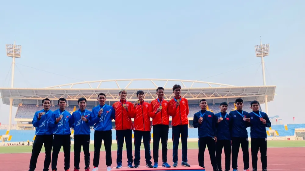 Thể thao Hà Nội đã đứng đầu ở nhiều môn thể thao và nhất toàn đoàn Đại hội thể thao toàn quốc lần 9-2022 nhưng VĐV vẫn đang chờ được thưởng theo quy định. Ảnh: MINH CHIẾN