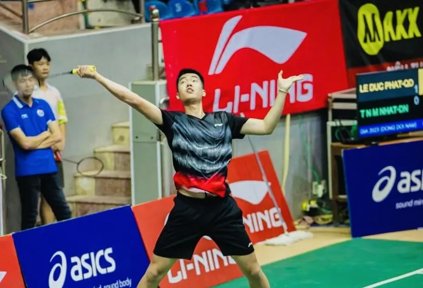 Lê Đức Phát đã chơi tốt ở trận chung kết để mang về cúp vô địch đồng đội toàn quốc sau 20 năm chờ đợi của thể thao Quân đội. Ảnh: VBF