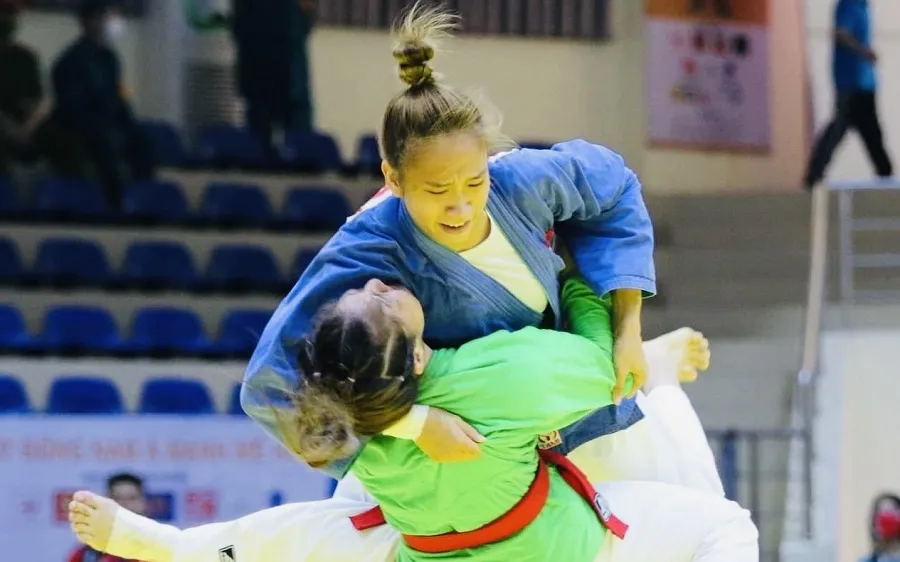 Giải vô địch kurash luôn được người hâm mộ chú ý theo dõi. Ảnh: D.P