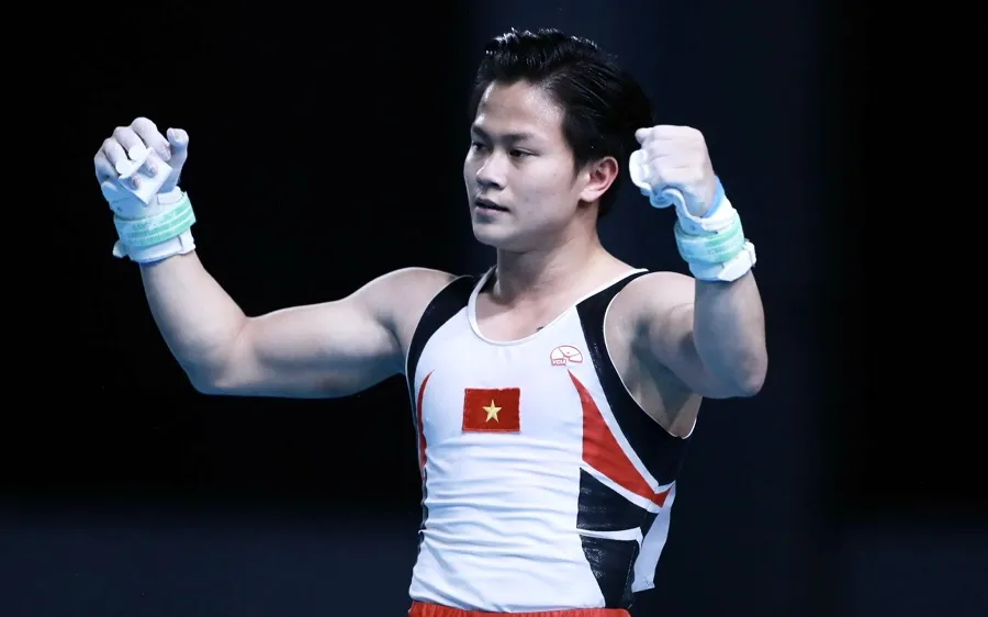 Tuyển thủ Khánh Phong là một trong những gương mặt triển vọng của TDDC nam Việt Nam lúc này. Ảnh: DŨNG PHƯƠNG