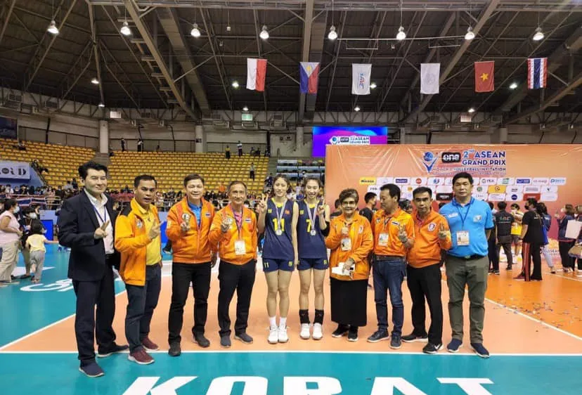 Kiều Trinh và Nguyệt Anh từng được quan tâm khi dự ASEAN Grand Prix 2022 năm ngoái. Ảnh: AVC