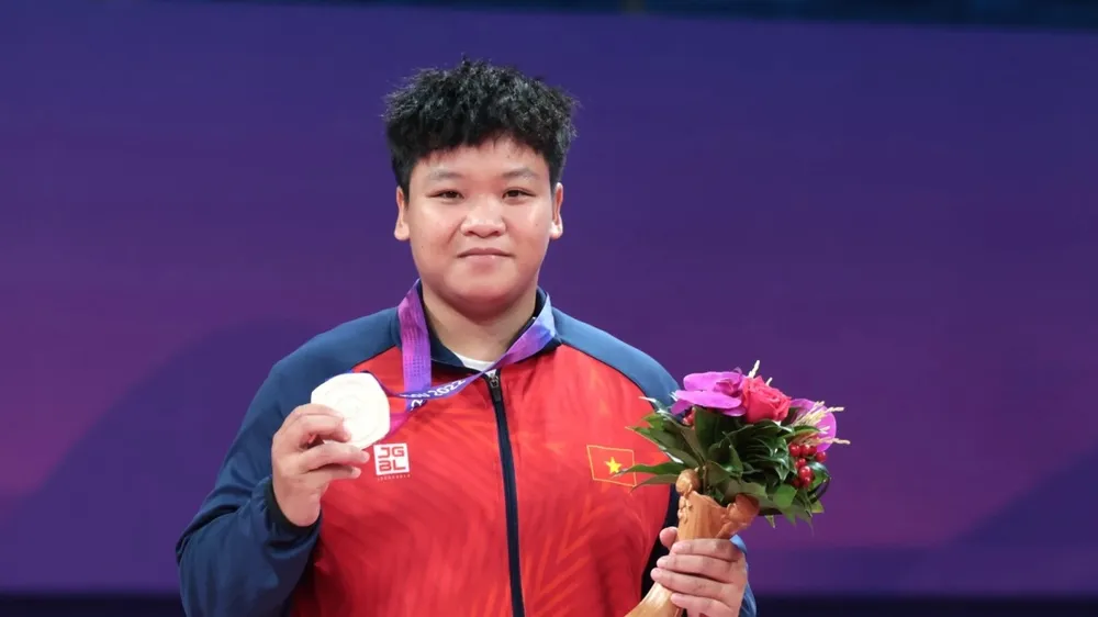 Võ Thị Phương Quỳnh có năm 2023 đầy thành công. Ảnh: LƯỢNG LƯỢNG