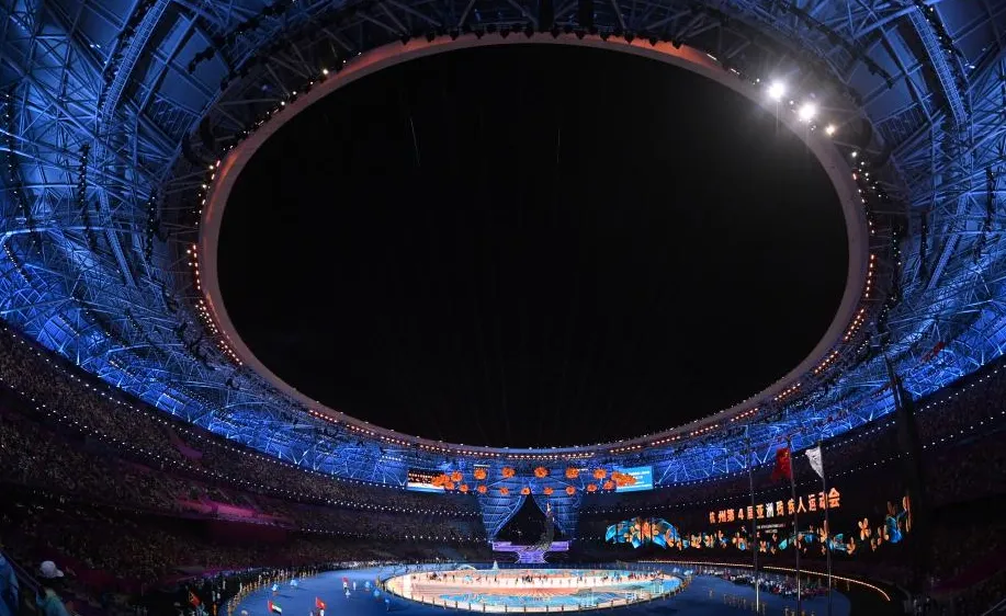 ASIAN Para Games 2023 chính thức khép lại sau lễ bế mạc vào tối 28-10. Ảnh: XINHUA