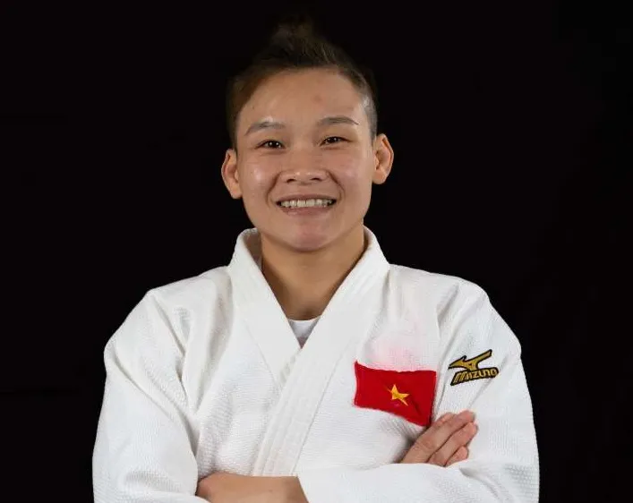 Thanh Thủy đã hết chấn thương và trở lại thi đấu quốc tế. Ảnh: IJF