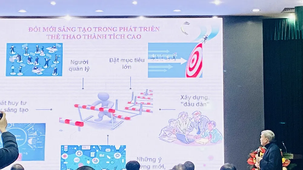 Nguồn lực đầu tư cho thể thao thành tích cao được đưa ra các con số nhưng nhà quản lý yêu cầu Cục TDTT phải có sự phân bổ chính xác, tránh dàn trải. Ảnh: MINH MINH
