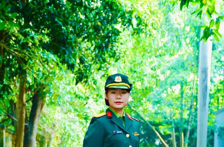 Võ sỹ karate Nguyễn Thị Ngoan là gương mặt thi đấu xuất sắc tại ASIAD 19 vừa qua. Ảnh: N.T.NGOAN