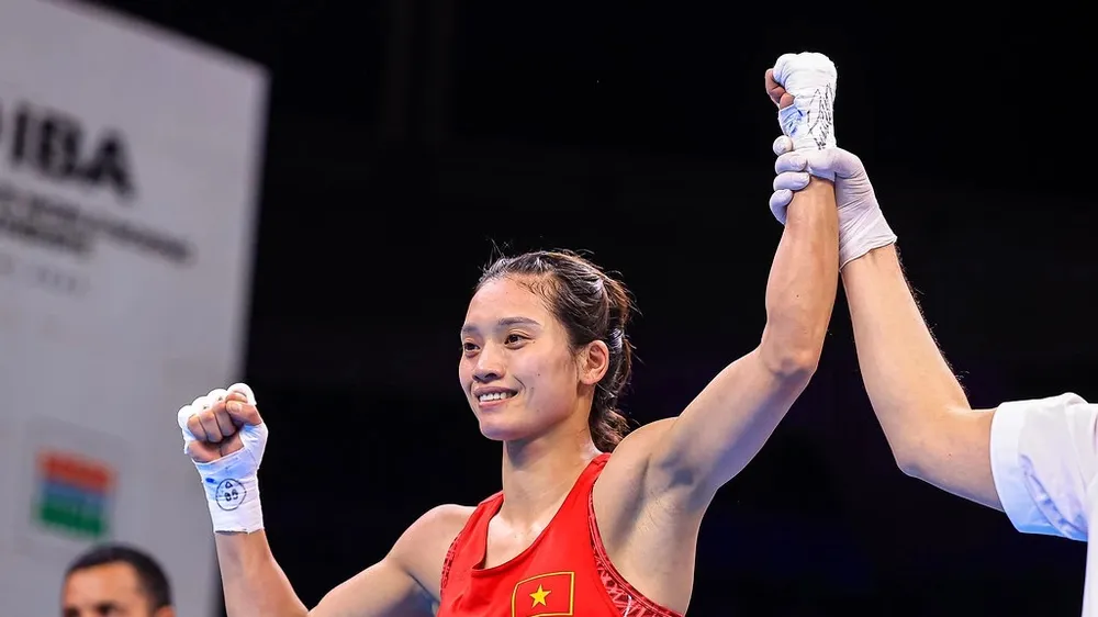 Nguyễn Thị Tâm đang quyết tâm chinh phục tấm vé Olympic trong các giải quốc tế sắp tới. Ảnh: IBA