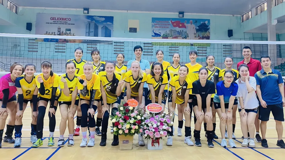 Bóng chuyền nữ Thái Bình sẽ có chuẩn bị kỹ lưỡng hướng tới mùa giải 2024 sau khi đã có hạng 6 ở giải vô địch quốc gia 2023. Ảnh: BCTB