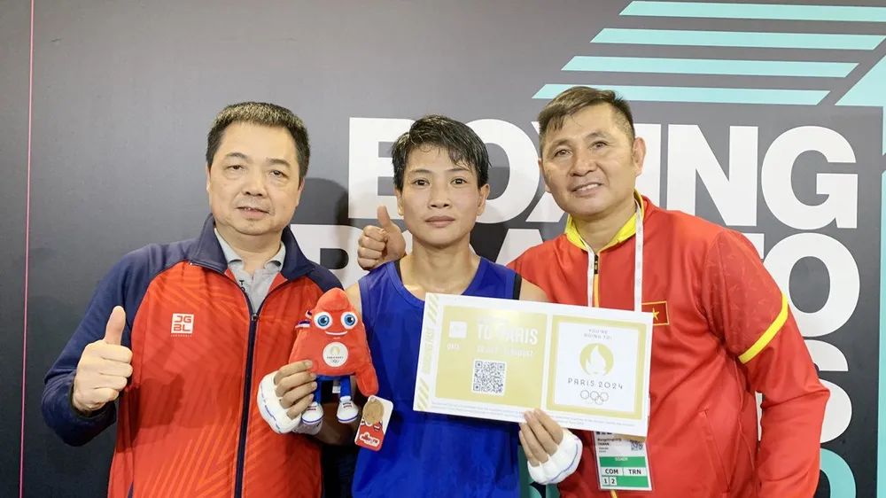 Boxing Việt Nam đã có suất chính thức dự Olympic 2024 nhưng vẫn quyết tâm thi đấu tại Thái Lan tới đây. Ảnh: CỤC TDTT