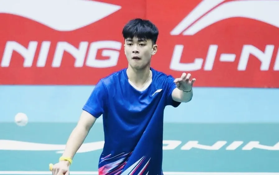 Trần Quốc Khánh là tay vợt được cầu lông học sinh Việt Nam đặt nhiều kỳ vọng thành tích huy chương tại ASG 2024. Ảnh: VBF