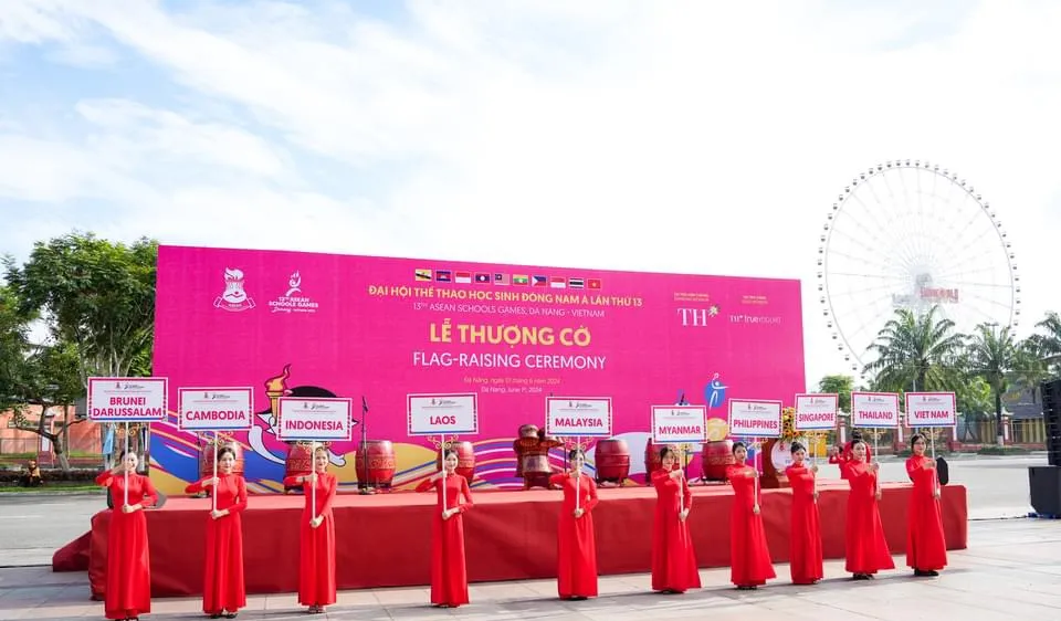 Lễ thượng cờ của ASG 2024 đã được tổ chức sáng 1-6 tại Đà Nẵng. Ảnh: ASG 2024
