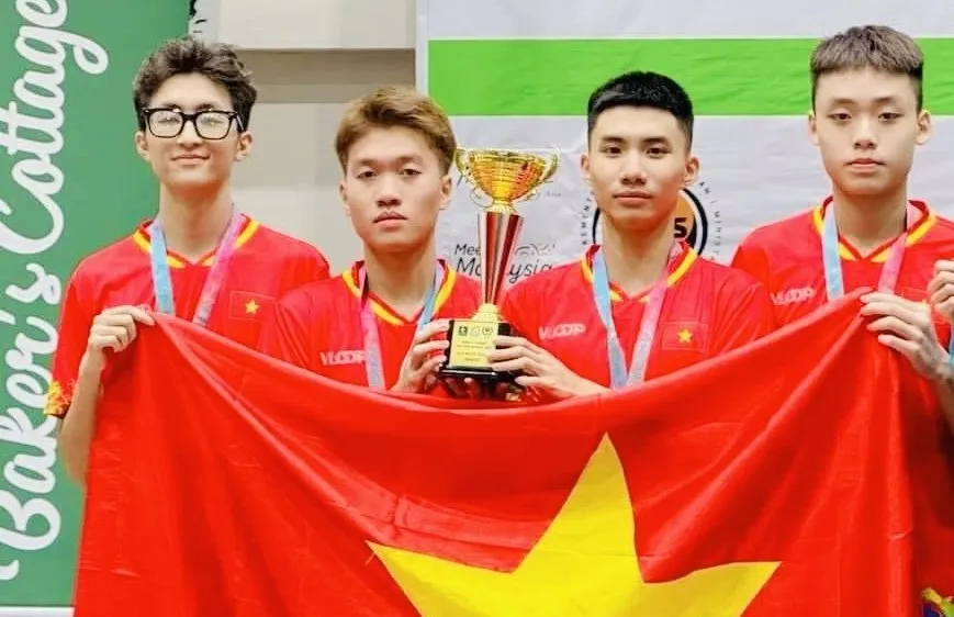 Các tay vợt trẻ của bóng bàn Việt Nam sẽ thi đấu giải lần này. Ảnh: VTTF
