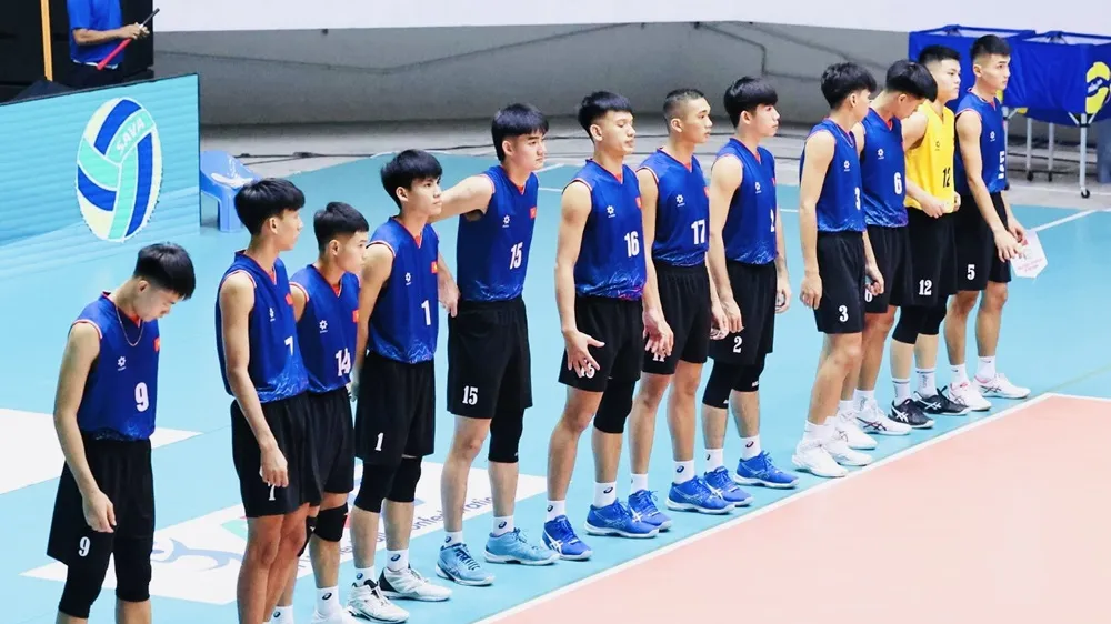Đội nam trẻ U20 Việt Nam để thua trận khởi đầu của mình ở giải vô địch trẻ châu Á 2024. Ảnh: AVC