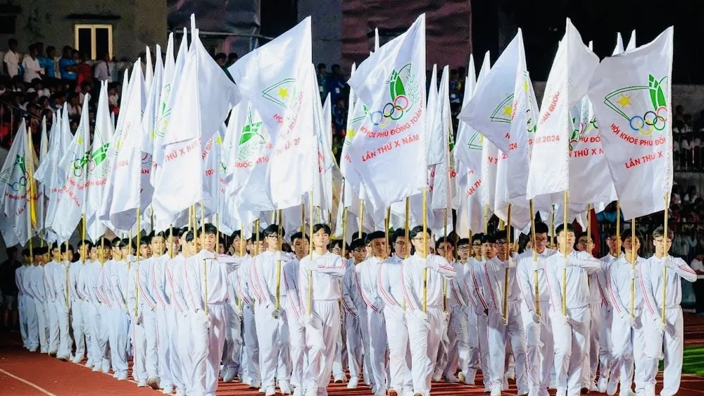 Hội khỏe Phù Đổng toàn quốc lần thứ X-2024 đã khép lại tại Hải Phòng. Ảnh: BỘ GD&ĐT
