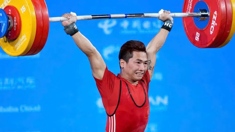 Trịnh Văn Vinh có cơ hội tranh huy chương tại Olympic 2024. Ảnh: CỤC TDTT