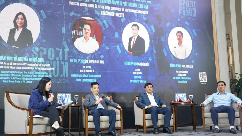 Làm tốt kinh tế thì thể thao Việt Nam sẽ giải được nhiều bài toán khó về đầu tư phục vụ cho chuyên môn. Ảnh: VCT