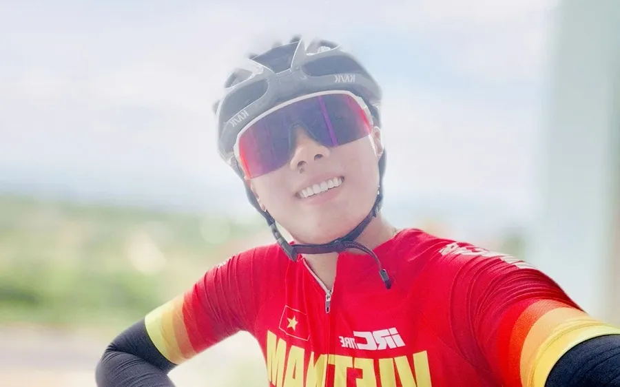 Cua-rơ Thùy Dương có suất tập huấn theo chương trình phát triển của UCI và được đài thọ toàn bộ chi phí. Ảnh: VCF