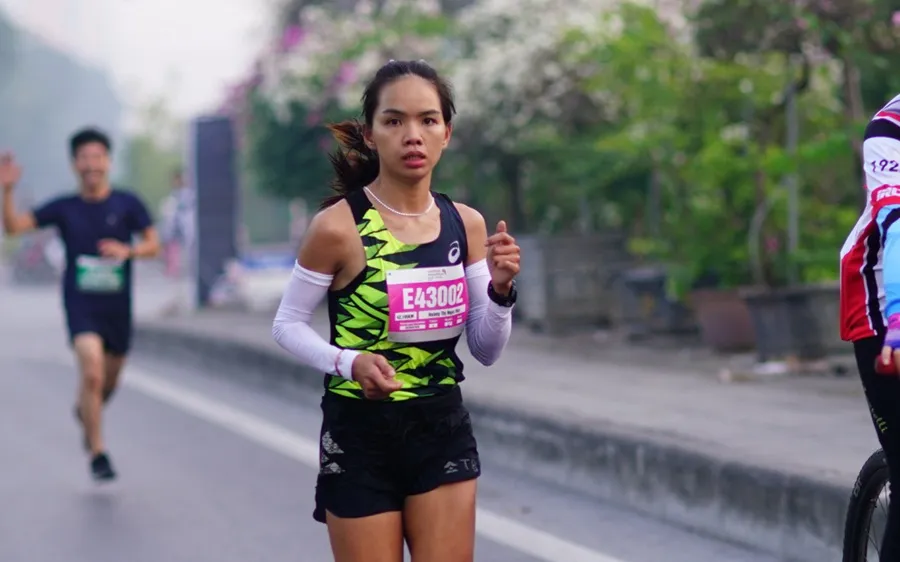 Hoàng Thị Ngọc Hoa có suất dự giải Tokyo marathon 2025 ở Nhật Bản và đây là cơ hội tốt cho tuyển thủ tích lũy chuyên môn. Ảnh: VTM