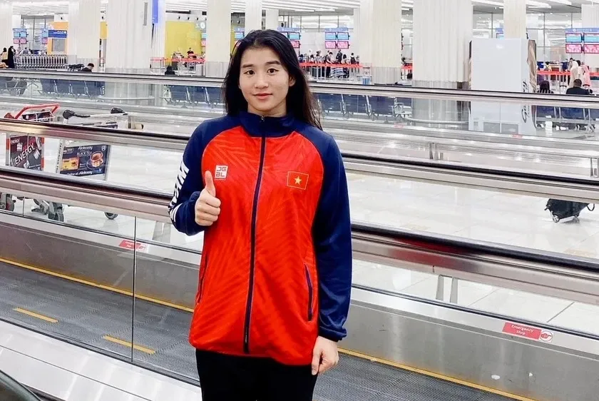 Nguyễn Thị Mỹ Trang đã thua tại tứ kết giải vô địch châu Á 2025. Ảnh: MINH MINH