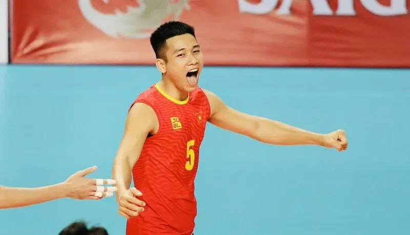 Nguyễn Văn Quốc Duy có tên trong danh sách dự kiến tập trung 18 tuyển thủ đội bóng chuyền nam Việt Nam. Ảnh: DŨNG PHƯƠNG