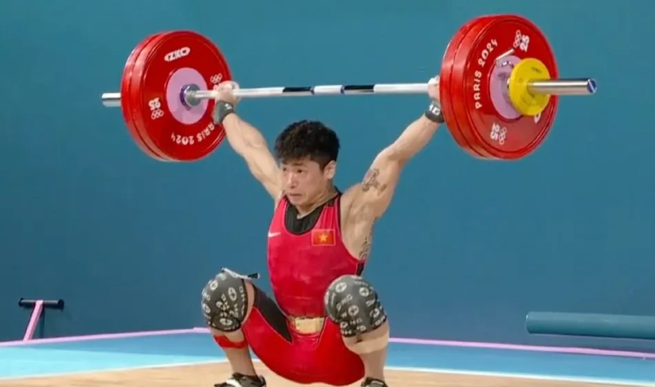 Cử tạ là môn trọng điểm được nhắm mục tiêu giành huy chương Olympic cho thể thao Việt Nam. Ảnh: IWF