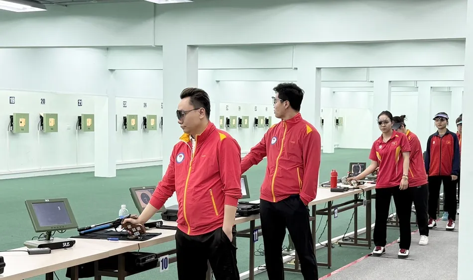 Bắn súng là môn đã giành HCV cho thể thao Việt Nam tại đấu trường Olympic, ASIAD nên có cơ hội nhận đầu tư trọng điểm để phát triển chuyên môn tốt nhất. Ảnh: MINH MINH