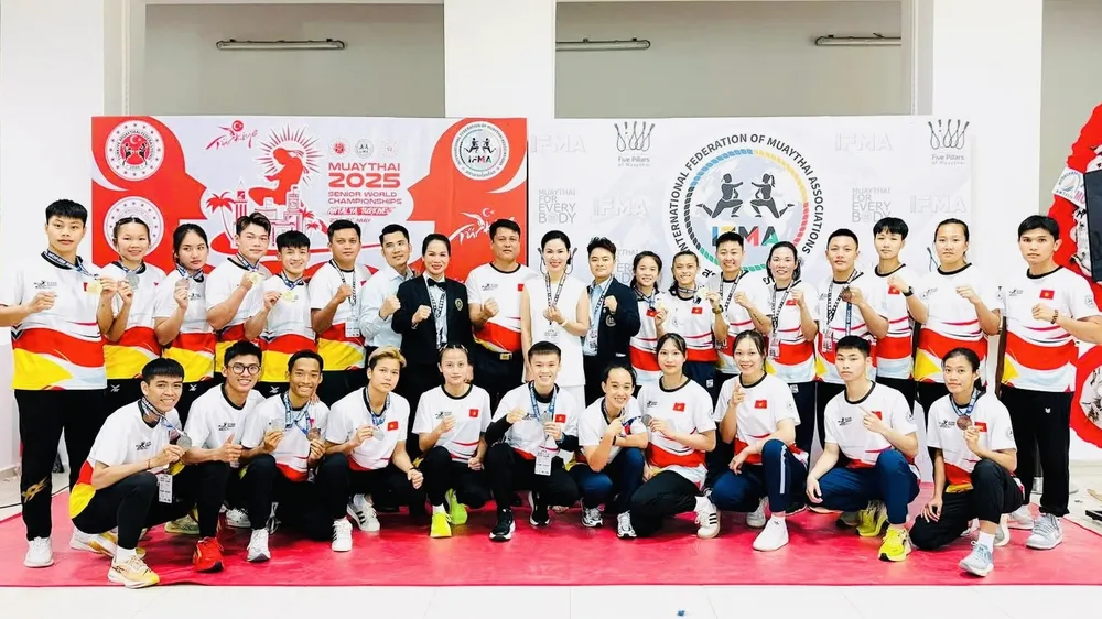 Đội tuyển muay Việt Nam kết thúc thi đấu tại Thổ Nhĩ Kỳ sau đó về nước ngày 1-6. Ảnh: DƯƠNG NGỌC