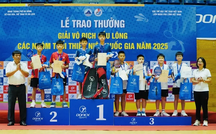 VĐV trẻ thi đấu có thành tích sẽ thêm cơ sở được đầu tư phát triển dài hơi trong tương lai. Ảnh: VBF