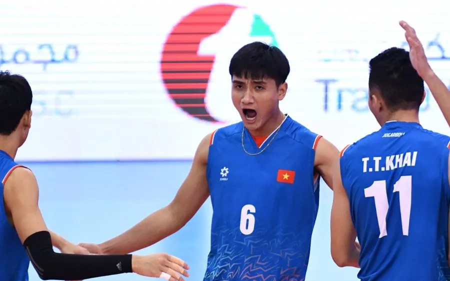 Cầu thủ Phạm Văn Hiệp (6) đã trở lại đội hình để dự SEA V.League 2025. Ảnh: AVC