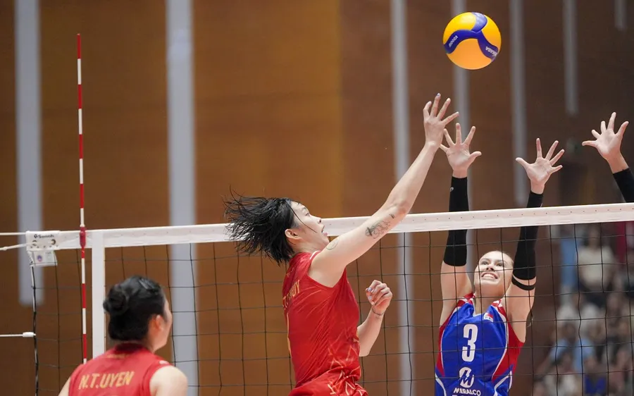 Cầu thủ bóng chuyền nữ Việt Nam đã sẵn sàng hướng đến giải vô địch thế giới 2025. Ảnh: AVC