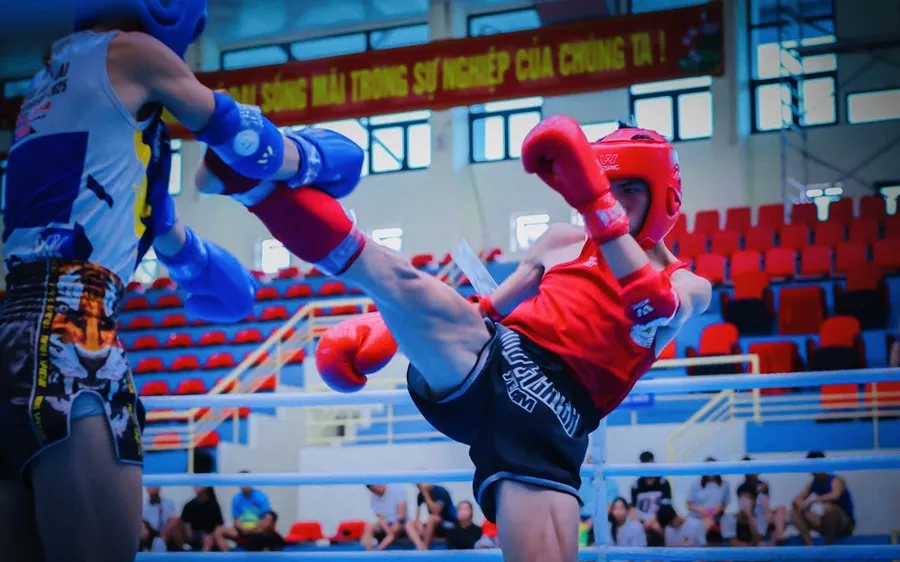 Võ sĩ muay đã thi đấu giải vô địch quốc gia 2025 để nhà quản lý tuyển chọn những người có thành tích tốt nhất. Ảnh: MUAYVN