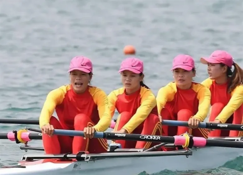 Đội rowing Việt Nam sẽ nỗ lực giành thành tích huy chương tại giải vô địch châu Á 2025. Ảnh: LƯỢNG LƯỢNG