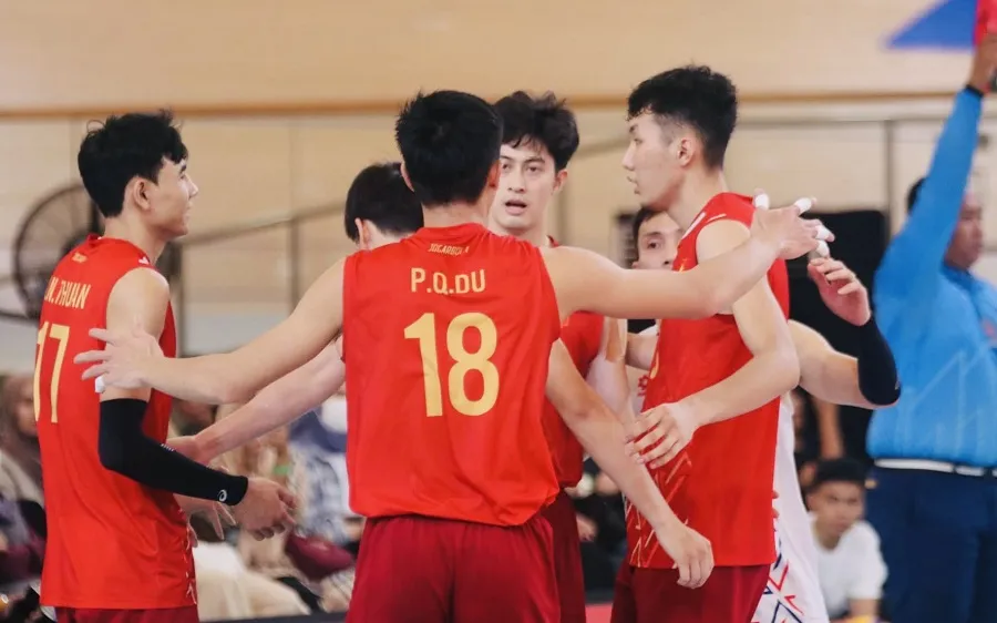 Nhiều gương mặt quen thuộc góp mặt đội tuyển bóng chuyền nam Việt Nam tại đợt tập trung chuẩn bị SEA Games 33-2205. Ảnh: SEA V.LEAGUE