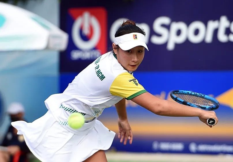 Đương kim vô địch đơn nữ quốc gia Trần Thụy Thanh Trúc sẽ tham dự SEA Games 33-2025. Ảnh: VTF