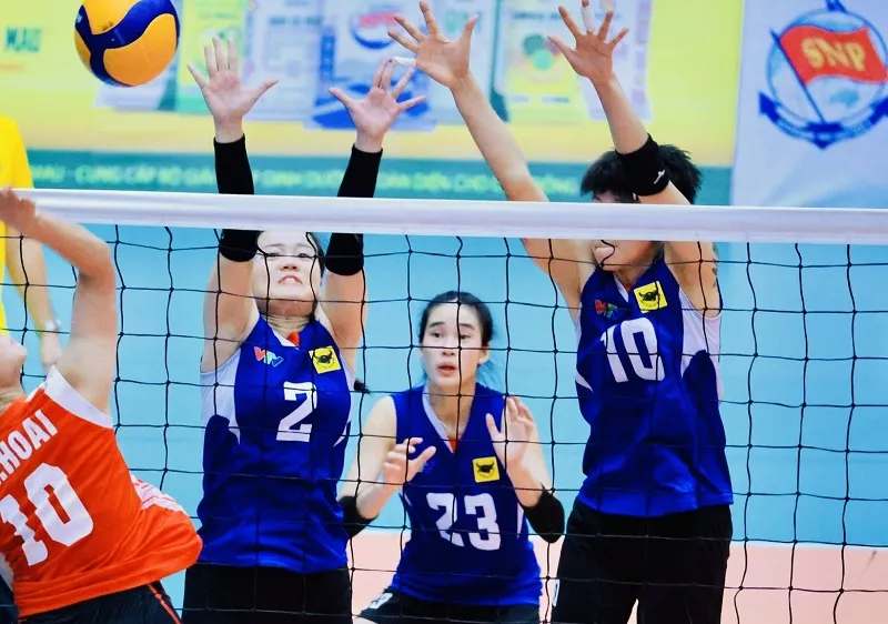 Đội nữ trẻ VTV Bình Điền Long An sẽ thi đấu trận tứ kết tại giải năm nay ở Hà Tĩnh. Ảnh: DŨNG PHƯƠNG
