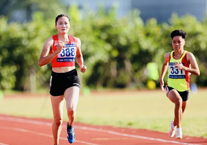 Quách Thị Lan đã chuẩn bị chuyên môn cho kế hoạch tham dự SEA Games 33-2025 thời gian qua. Ảnh: HOÀNG TÙNG
